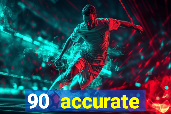 90 accurate football predictions